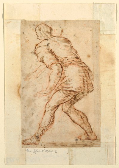 Figural Study of a Man by Unknown